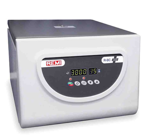 Remi Laboratory Centrifuge Model R-8C Plus with S 24-15 Swing Out Head (24 × 15 ml)